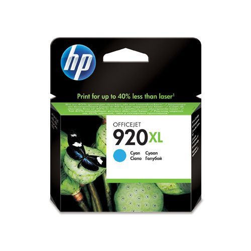 Hp 920Xl Cd972Ae Ink Cyan 700 Pages Original hp kopen in de aanbieding