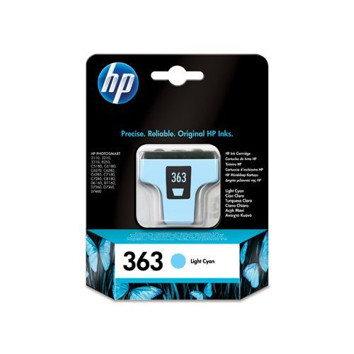 Hp 363 C8774Ee Ink Light Cyan 220 Pages Original hp kopen in de aanbieding