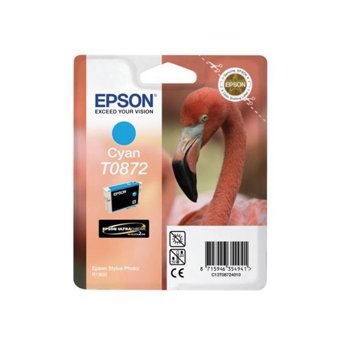 Epson T0872 C13T08724010 Ink Cyan 650 Pages Original epson kopen in de aanbieding Epson T0872 C13T08724010 Ink Cyan 650 Pages Original epson kopen in de aanbieding