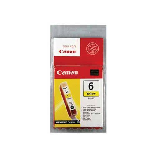 Canon Bci 6Y 4708A002 Ink Yellow 280 Pages Original canon kopen in de aanbieding