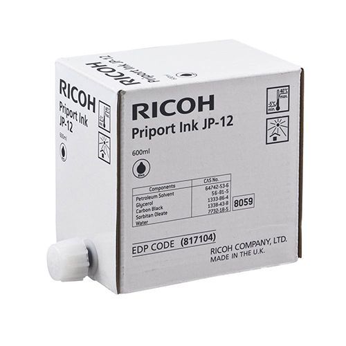 Ricoh Jp12 817104 Ink Black 5X600Ml Original ricoh kopen in de aanbieding Ricoh Jp12 817104 Ink Black 5X600Ml Original ricoh kopen in de aanbieding