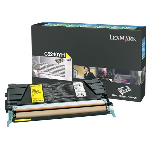 Lexmark C5240Yh Toner Yellow 5000 Pages Return Original lexmark kopen in de aanbieding