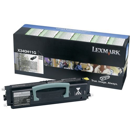 Lexmark X340H11G Toner Black 6000 Pages Return Original lexmark kopen in de aanbieding