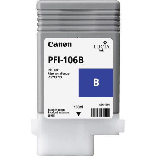 Canon Pfi 106B 6629B001 Ink Blue 130Ml Original canon kopen in de aanbieding Canon Pfi 106B 6629B001 Ink Blue 130Ml Original canon kopen in de aanbieding