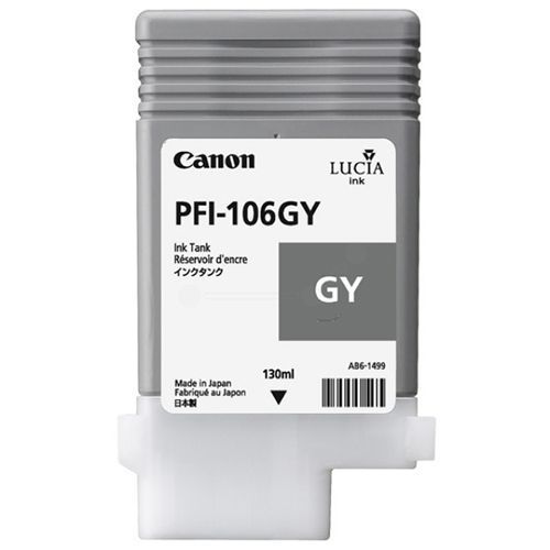 Canon Pfi 106Gy 6630B001 Ink Grey 130Ml Original canon kopen in de aanbieding Canon Pfi 106Gy 6630B001 Ink Grey 130Ml Original canon kopen in de aanbieding