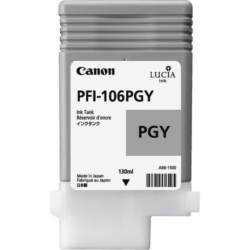Canon Pfi 106Pgy 6631B001 Ink Photo Grey 130Ml Original canon kopen in de aanbieding Canon Pfi 106Pgy 6631B001 Ink Photo Grey 130Ml Original canon kopen in de aanbieding