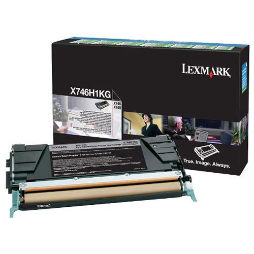 Lexmark X746H1Kg Toner Black 12000 Pages Return Original lexmark kopen in de aanbieding