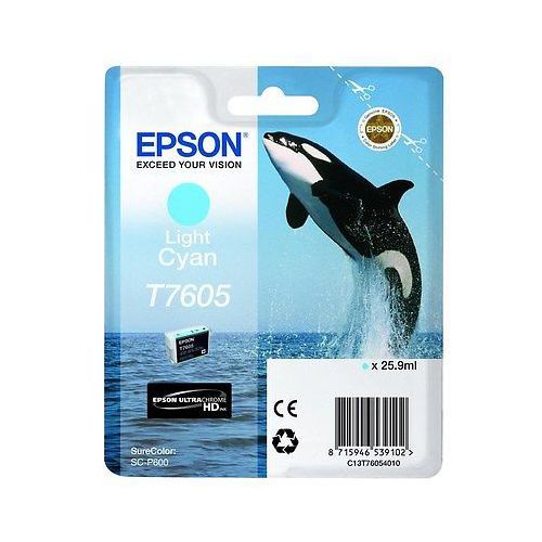 Epson T7605 C13T76054010 Ink Light Cyan 2400P Original epson kopen in de aanbieding