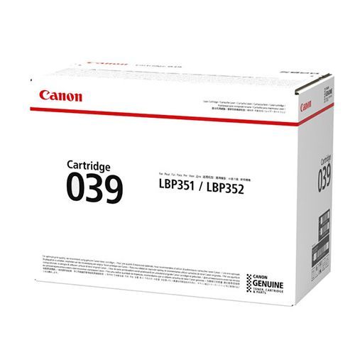 Canon 039 0287C001 Toner Black 11000 Pages Original canon kopen in de aanbieding