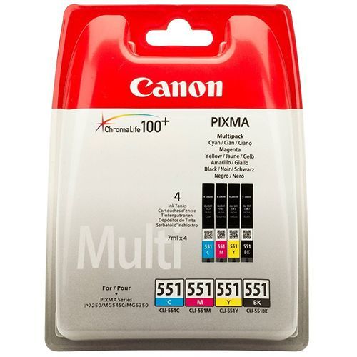 Canon Cli 551Z 6509B009 Multipack Cmybk Original canon kopen in de aanbieding