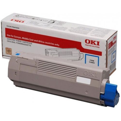 Oki 46507507 Toner Cyan 6000 Pages Original oki kopen in de aanbieding
