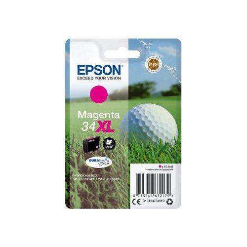 Epson 34Xl C13T34734010 Ink Magenta 950 Pages Original epson kopen in de aanbieding