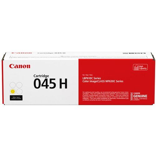 Canon 045H 1243C002 Toner Yellow 2200 Pages Original canon kopen in de aanbieding