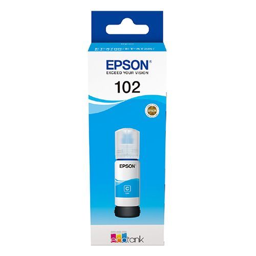 Epson 102 C13T03R240 Ink Cyan 6000 Pages Original epson kopen in de aanbieding Epson 102 C13T03R240 Ink Cyan 6000 Pages Original epson kopen in de aanbieding