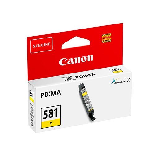 Canon Cli 581Y 2105C001 Ink Yellow 259 Pages Original canon kopen in de aanbieding