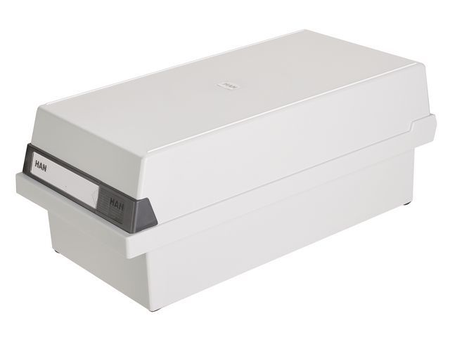Han Kaartenbak Tbv Kaartformaat Din A6 Dwars Grijs huismerk kopen in de aanbieding Han Kaartenbak Tbv Kaartformaat Din A6 Dwars Grijs huismerk kopen in de aanbieding