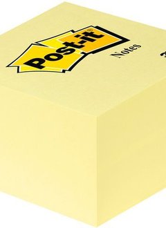 Post-it® Notitieblok Post-It 76x 76mm geel/bl450v