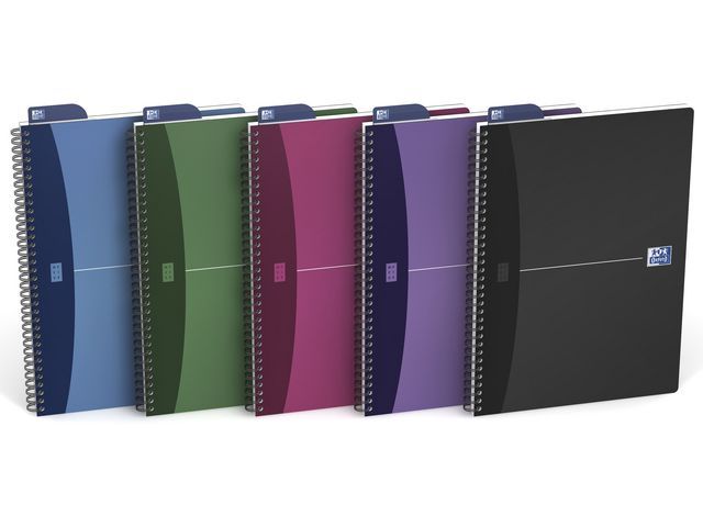 Oxford Office Urban Mix Spiraalblok A4 Gelijnd Pak 5 Stuks oxford kopen in de aanbieding Oxford Office Urban Mix Spiraalblok A4 Gelijnd Pak 5 Stuks oxford kopen in de aanbieding
