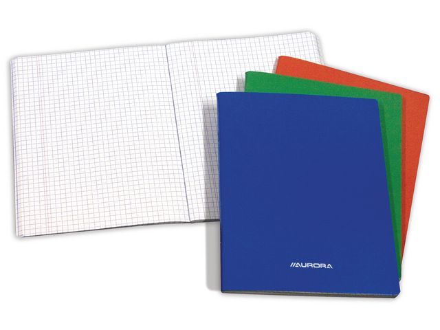 Aurora Schrift 210 X 165 Mm 120 Blz Geruit 5 Mm Pak 12 Stuks aurora kopen in de aanbieding