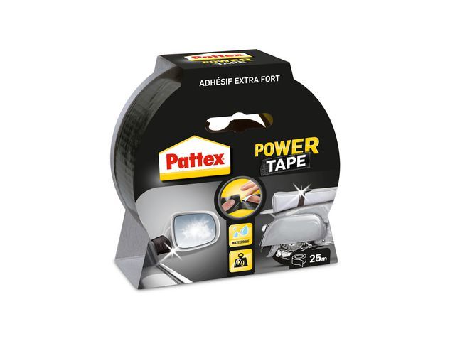 Pattex Powertape 50 Mm X 25 M Zwart Rol 25 Meter pattex kopen in de aanbieding Pattex Powertape 50 Mm X 25 M Zwart Rol 25 Meter pattex kopen in de aanbieding