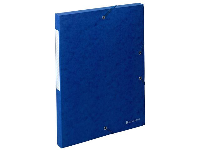 Exacompta Documentenbox Nature Future Rug 25 Mm A4 600 Gm Blauw Pak 10 Stuks exacompta kopen in de aanbieding