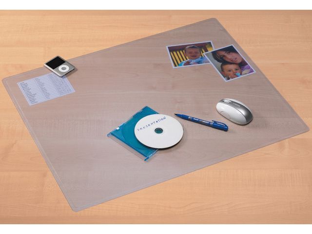 Staples Bureaulegger Transparant Glashelder staples kopen in de aanbieding