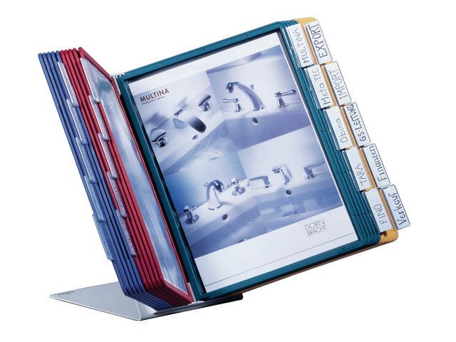 Durable Zichtpaneelhouder Vario Inclusief 20 Zichtpanelen durable kopen in de aanbieding