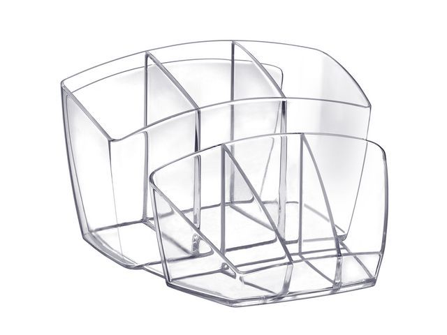 Cep Bureauorganizer Ice Transparant Zwart cep kopen in de aanbieding