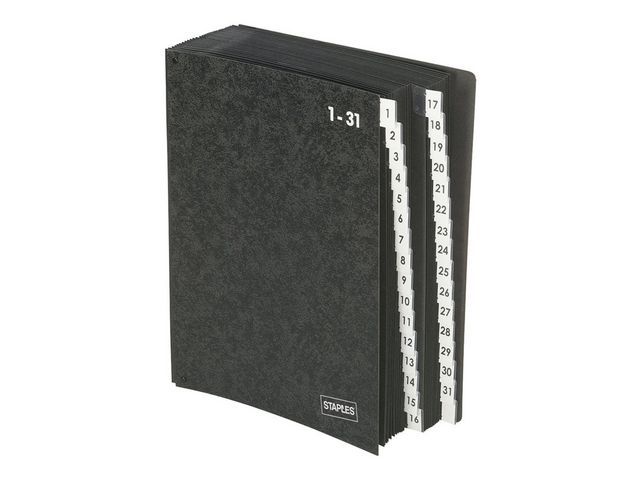 Staples Sorteermap A4 1 31 En 1 Blanco Zwart staples kopen in de aanbieding Staples Sorteermap A4 1 31 En 1 Blanco Zwart staples kopen in de aanbieding