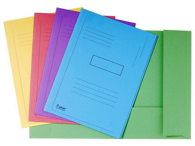 Exacompta Stofklepmap Forever A4 280 Gm Assorti Pak 50 Stuks exacompta kopen in de aanbieding