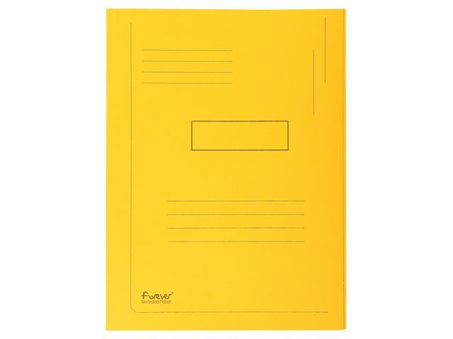 Exacompta Stofklepmap Forever A4 280 Gm Geel Pak 50 Stuks exacompta kopen in de aanbieding