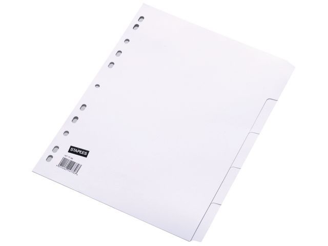 Staples Tabbladen Wit Karton 11 Rings A4 5 Onbedrukte Tabs Set 5 Vel staples kopen in de aanbieding Staples Tabbladen Wit Karton 11 Rings A4 5 Onbedrukte Tabs Set 5 Vel staples kopen in de aanbieding