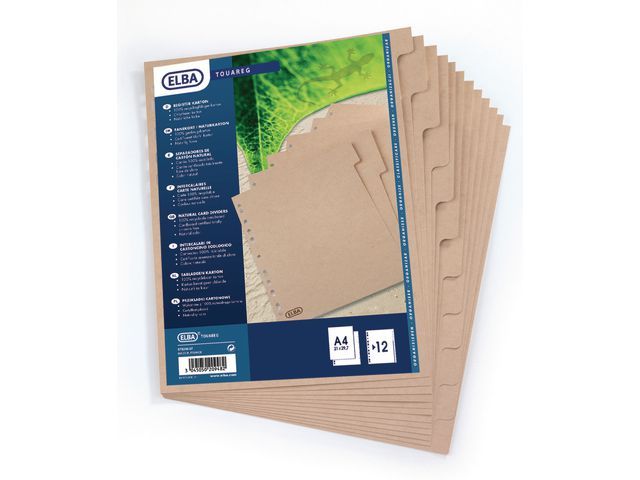 Elba Index Tabblad A4 Blanco Karton Bruin Set 10 Vel elba kopen in de aanbieding Elba Index Tabblad A4 Blanco Karton Bruin Set 10 Vel elba kopen in de aanbieding