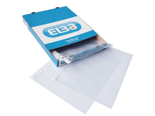Elba Showtas Glashelder A4 Pp 90 Mu 11 Gaats Doos 100 Stuks elba kopen in de aanbieding