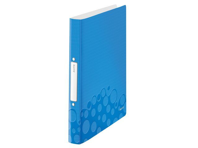 Leitz Ringband Wow Pp Ringcapaciteit 25 Mm 2 Rings Blauw leitz kopen in de aanbieding