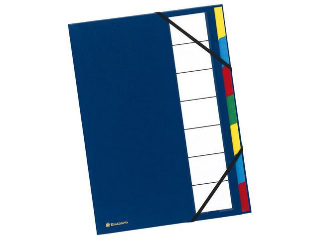 Exacompta Sorteermap Met Elastosluiting 12 Vakken Blauw exacompta kopen in de aanbieding Exacompta Sorteermap Met Elastosluiting 12 Vakken Blauw exacompta kopen in de aanbieding