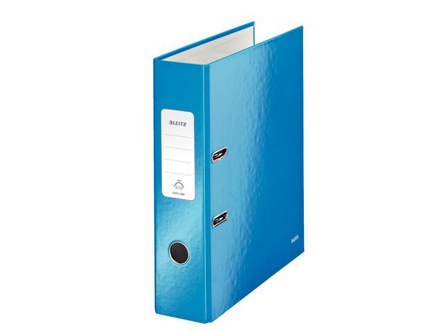 Leitz Ordner Wow Rugbreedte 80 Mm Blauw leitz kopen in de aanbieding