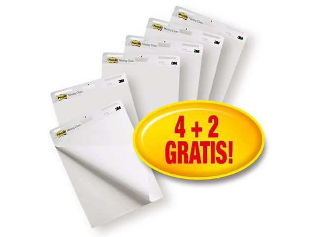 Postit Post It Flipoverpapier Zelfklevend Meeting Chart Value Pack 635 X 775 Cm 30 Vellen Per Blok Pak 6 Blokken postit kopen in de aanbieding Postit Post It Flipoverpapier Zelfklevend Meeting Chart Value Pack 635 X 775 Cm 30 Vellen Per Blok Pak 6 Blokken postit kopen in de aanbieding