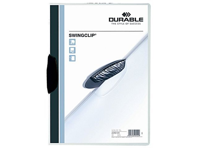 Durable Klemmap Swingclip 1 30 Vel Zwart Pak 25 Stuks durable kopen in de aanbieding Durable Klemmap Swingclip 1 30 Vel Zwart Pak 25 Stuks durable kopen in de aanbieding