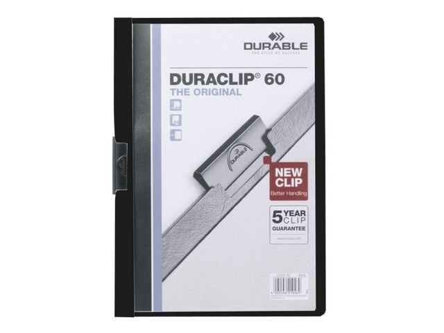 Durable Klemmap Duraclip 1 30 Vel Zwart Pak 25 Stuks durable kopen in de aanbieding Durable Klemmap Duraclip 1 30 Vel Zwart Pak 25 Stuks durable kopen in de aanbieding