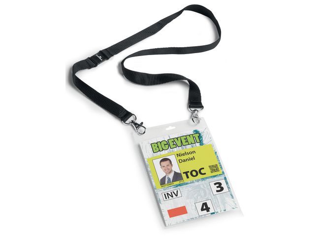 Durable Naambadge A6 Inclusief Textielkoord Pak 10 Stuks durable kopen in de aanbieding