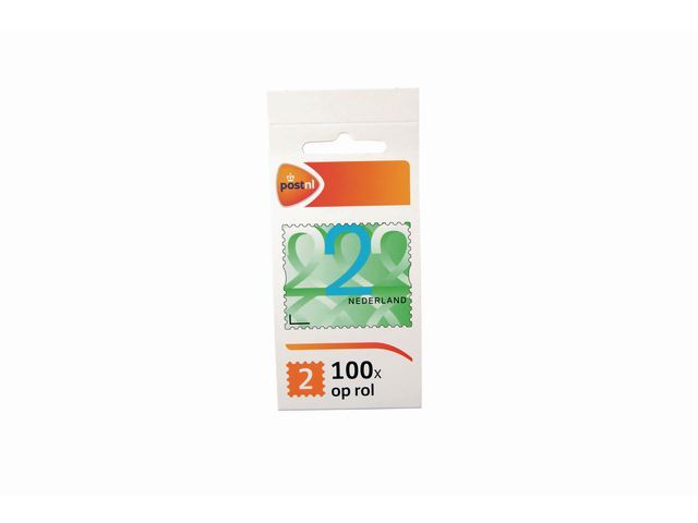Postnl Postzegel Nederland Frankeerwaarde 2 Rol 100 Stuks postnl kopen in de aanbieding