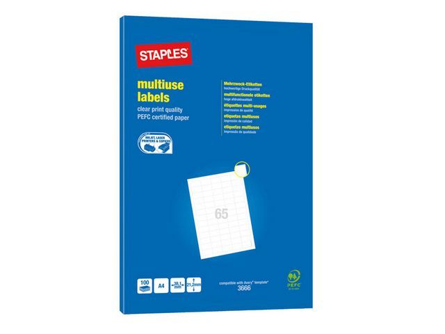 Staples Etiketten Met Rechte Hoeken 381 X 212 Mm Pak 6500 Stuks staples kopen in de aanbieding Staples Etiketten Met Rechte Hoeken 381 X 212 Mm Pak 6500 Stuks staples kopen in de aanbieding