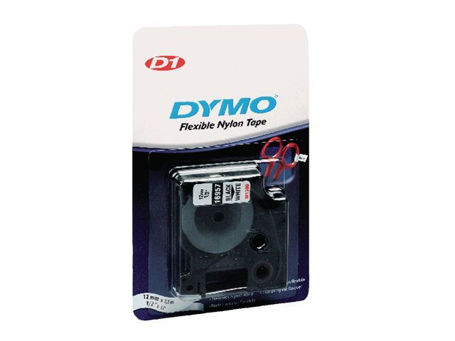 Dymo D1 Labeltape Speciaal 19 Mm Nylon Buigzaam dymo kopen in de aanbieding