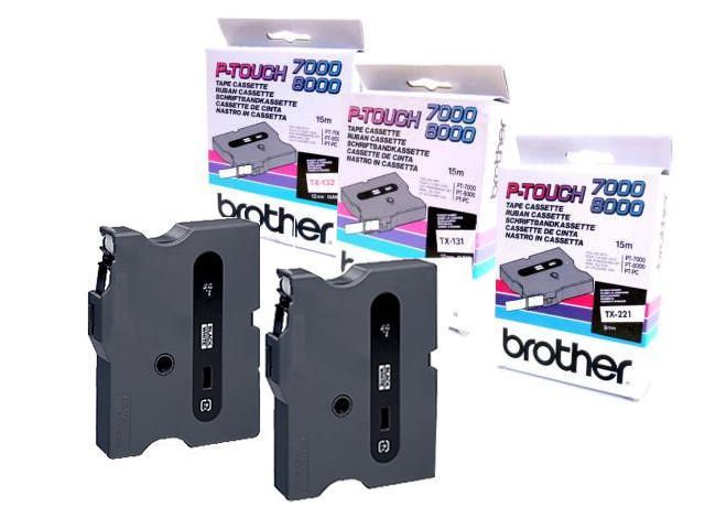 Ptouch P Touch Tx Labeltape Zwart Op Wit Tx 251 24 Mm ptouch kopen in de aanbieding