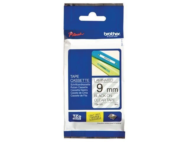 Ptouch P Touch Tze Labeltapes Zwart Op Transparant 121 9 Mm ptouch kopen in de aanbieding Ptouch P Touch Tze Labeltapes Zwart Op Transparant 121 9 Mm ptouch kopen in de aanbieding