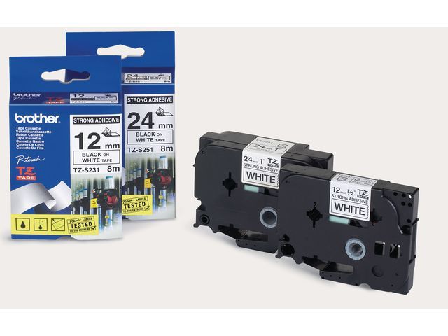 Ptouch P Touch Tze Labeltapes Zwart Op Geel 641 18 Mm ptouch kopen in de aanbieding