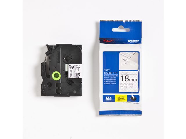 Ptouch P Touch Labeltape Zwart Op Wit ptouch kopen in de aanbieding