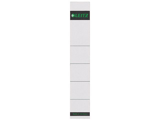 Leitz Rugetiketten Kort Insteek Rugbreedte 50 Mm 191 X 32 Mm Wit Pak 10 Stuks leitz kopen in de aanbieding