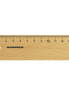 RUMOLD Liniaal Rumold 300 mm hout